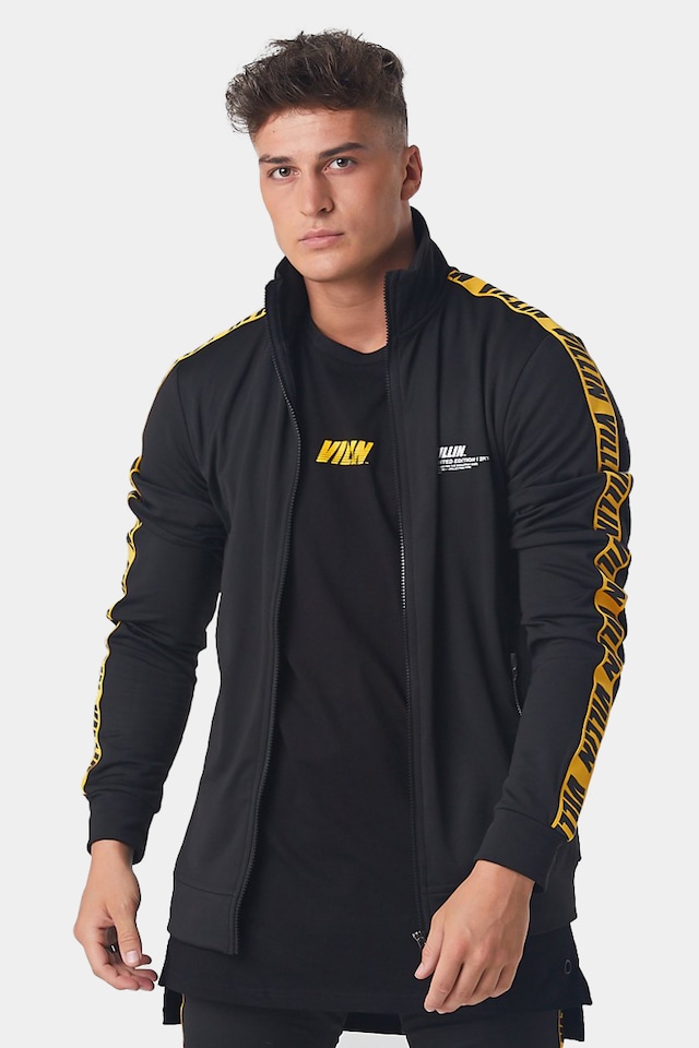 VILLIN TRACKSUIT JACKET - BLACK