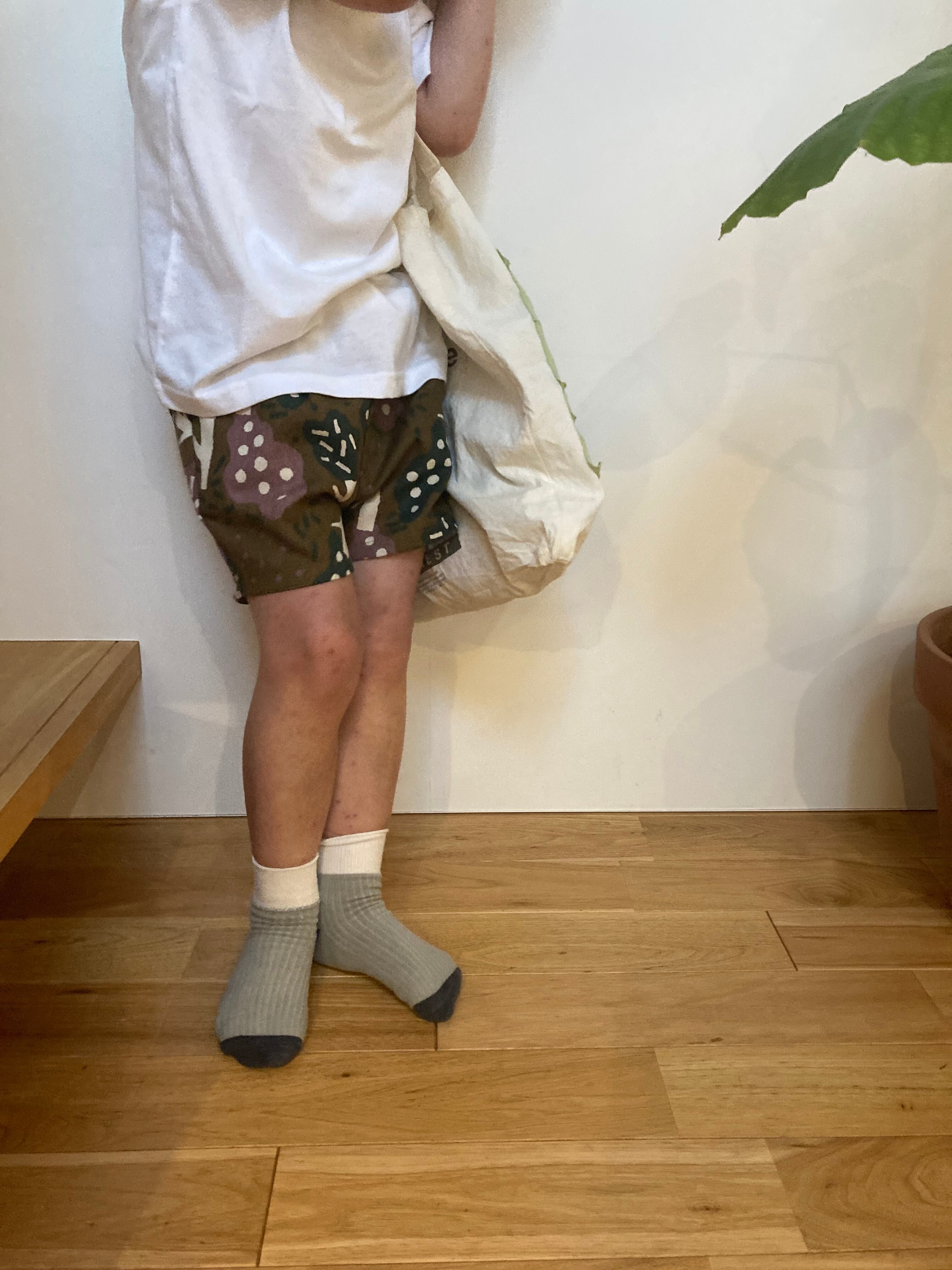 北欧柄 ショートパンツ