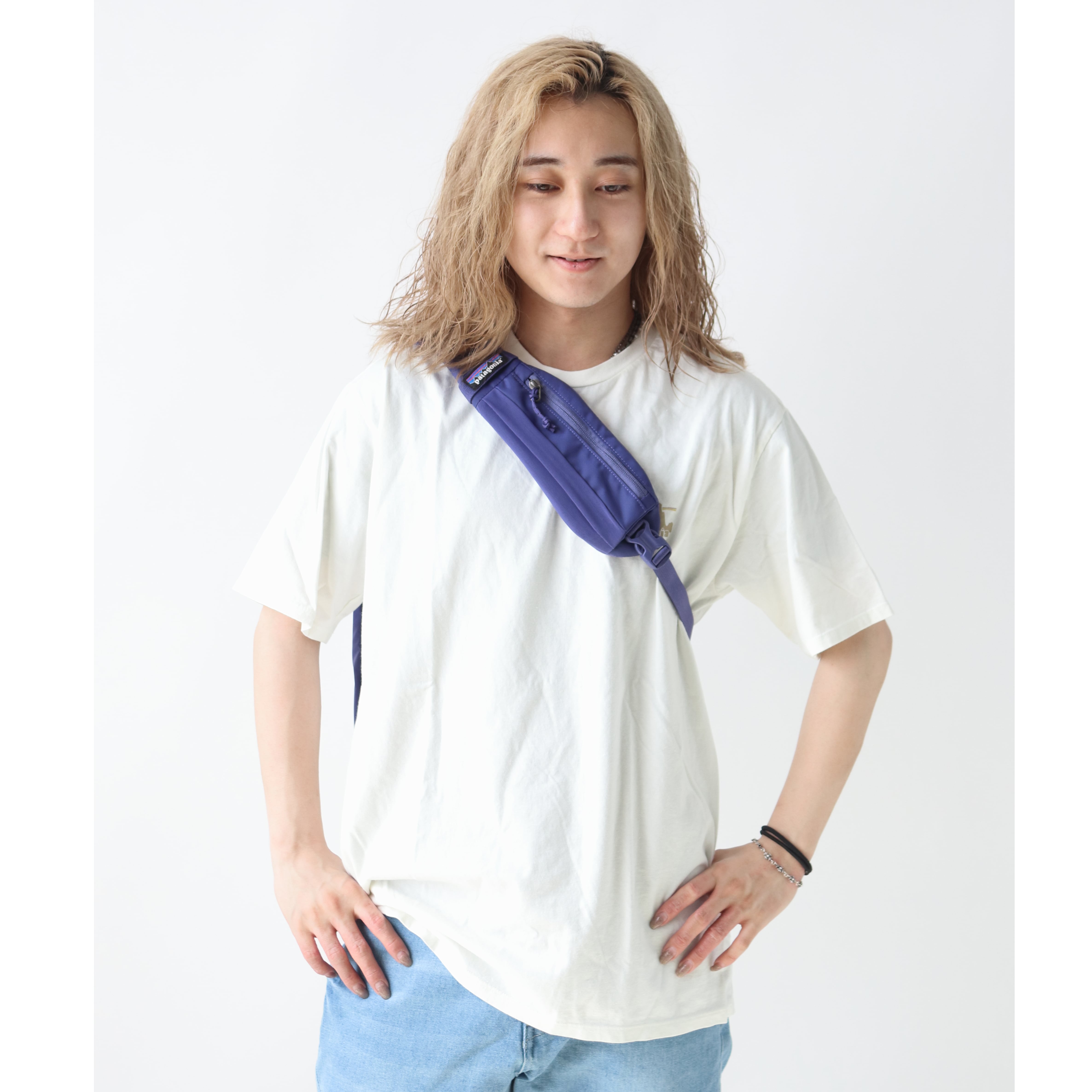 patagonia アトムスリングバック 8L ワンショルダーバック　紫 patagonia（パタゴニア） Atom Sling 8L ショルダーバッグ クロス