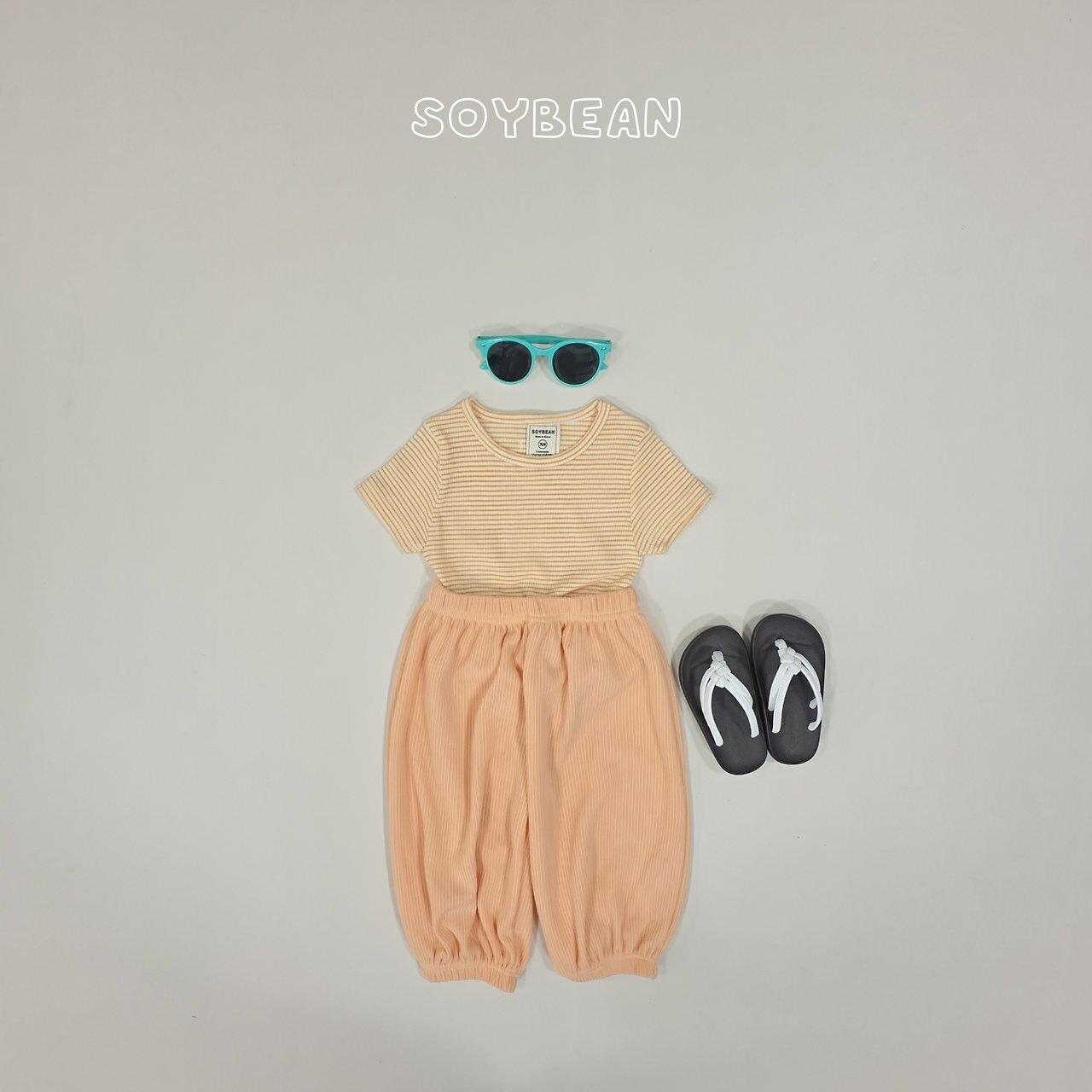 【取寄/韓国直送】SOYBEAN 26/SM ちびっこ上下セット|夏服|韓国子供服