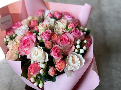 【お誕生日に人気】PINK PINK PINK BOUQUET【花束】