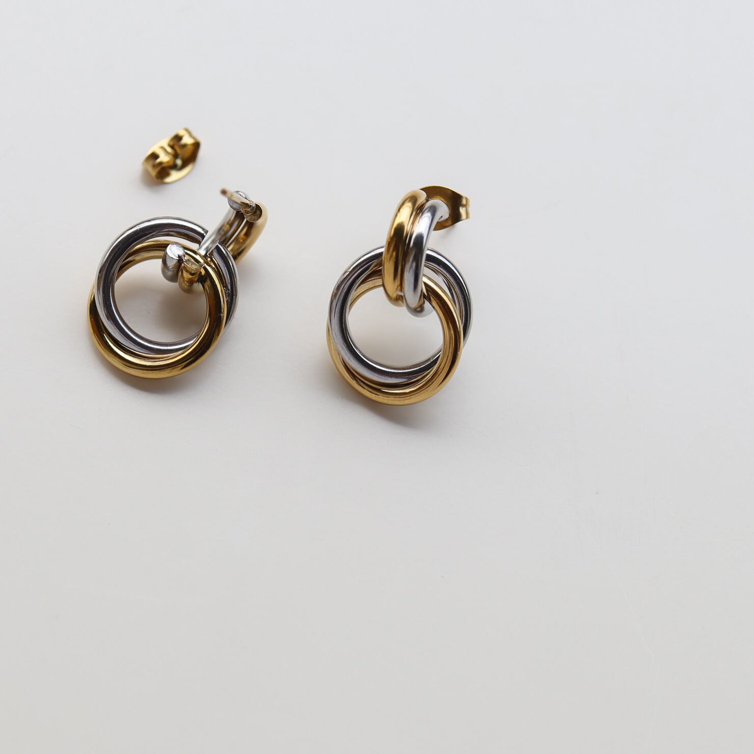 再入荷*stainless mix knot pierce SP400 | RIN. accessory