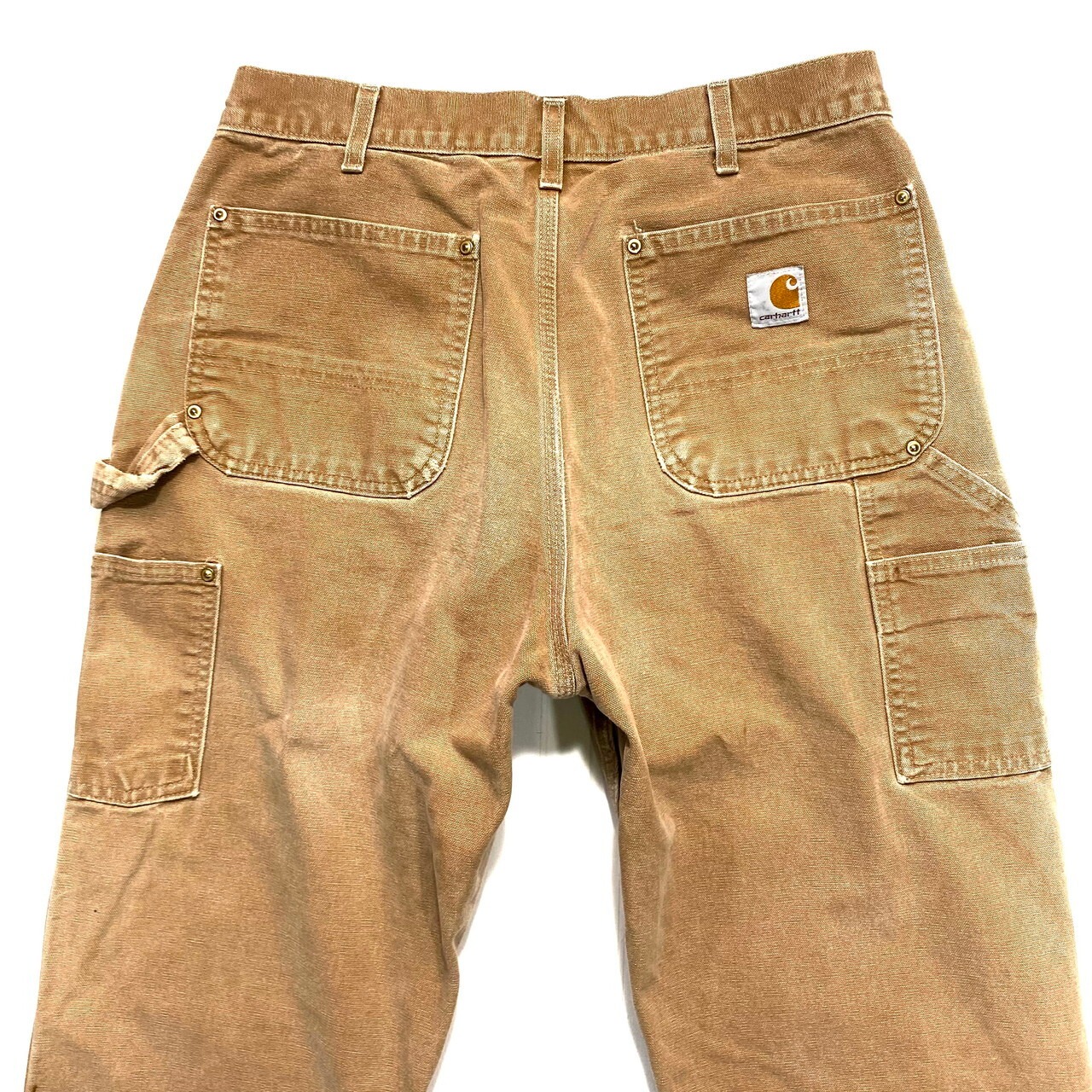 USA製 Carhartt カーハート ダブルニー ダック地ワークパンツ 