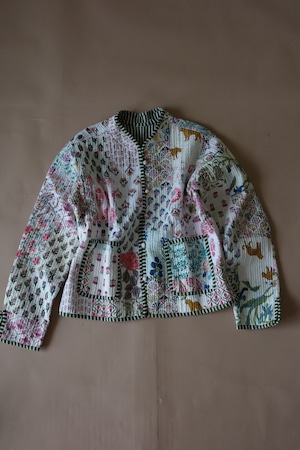 Patchwork Quilted Reversible Jacket
