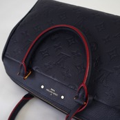 LOUIS VUITTON ルイヴィトン モノグラム アンプラント スピーディ バンドリエール 25 ハンドバッグ 2way M43501 ネイビー