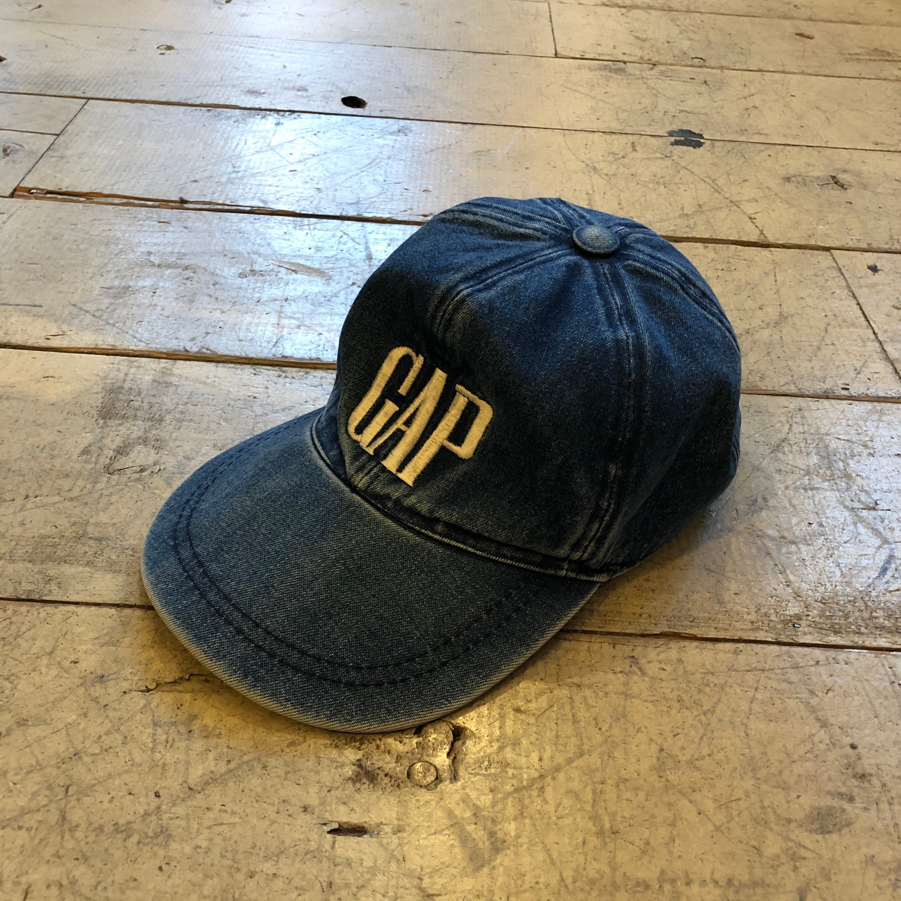 90s GAP logo denim cap | What'z up
