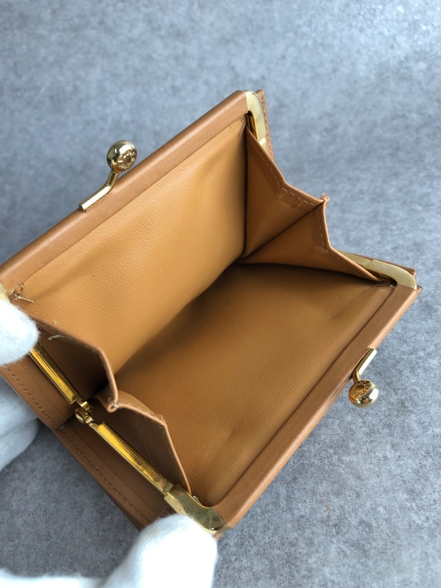 CELINE セリーヌ マカダム 財布 ブラウン ブラゾン PVC レザー 二つ折り財布 vintage ヴィンテージ オールド npchhu