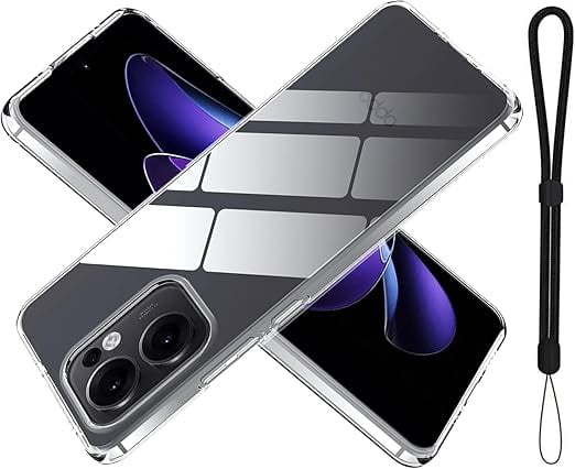 For OPPO Reno13 A ケース 保護カバー クリア 【ZENGZOUZ】TPU製 薄型