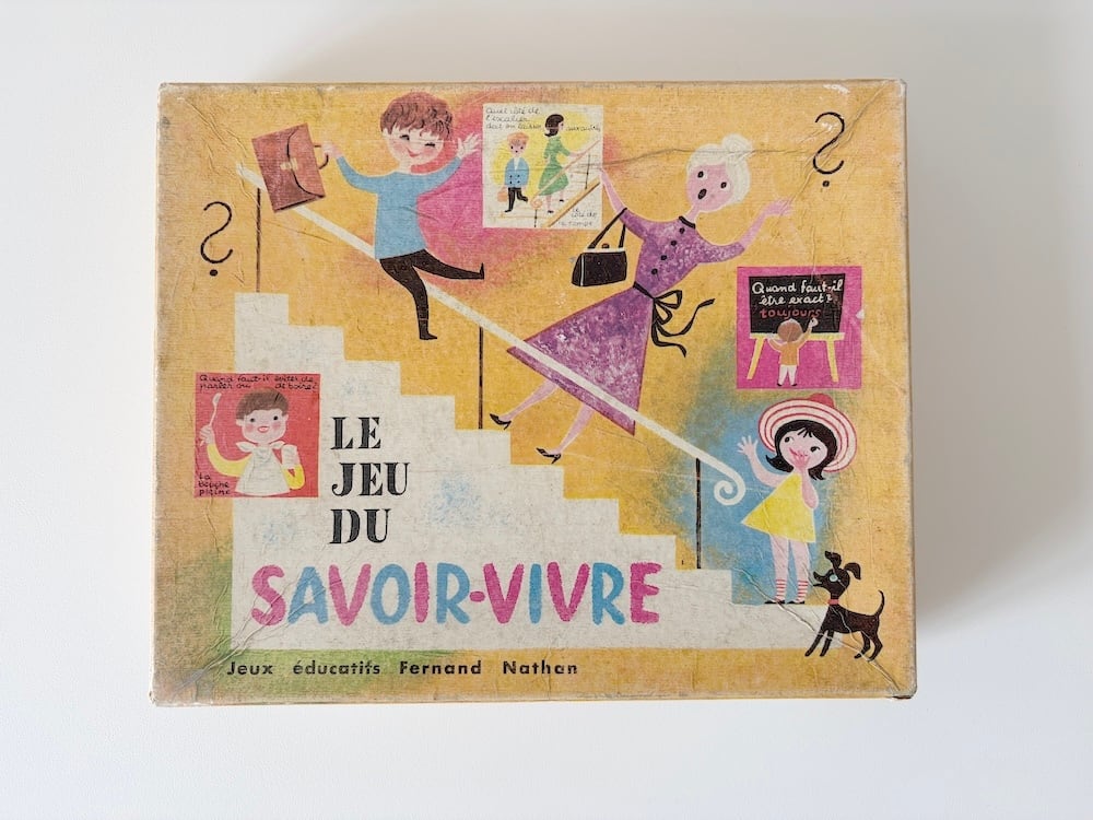 【FRANCE】フェルナン・ナタン社の教育用ボードゲーム / Educational board games by Fernand Nathan