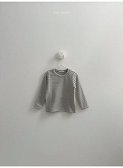 〖取寄〗韓国子供服 / 26winter / minirobe / ヨーヨーボーダーTシャツ / キッズ *S~XL*