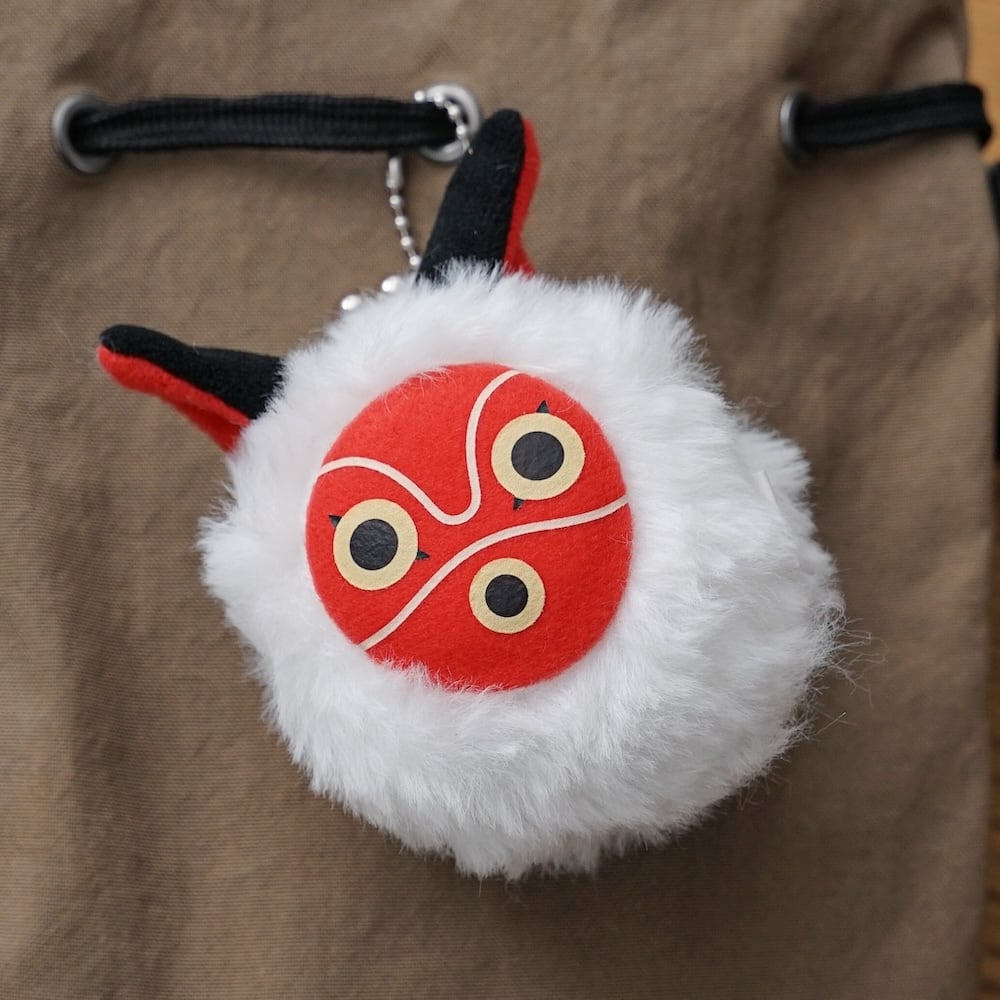 もののけ姫 ふんわりミニがま口 サンのお面(7433)