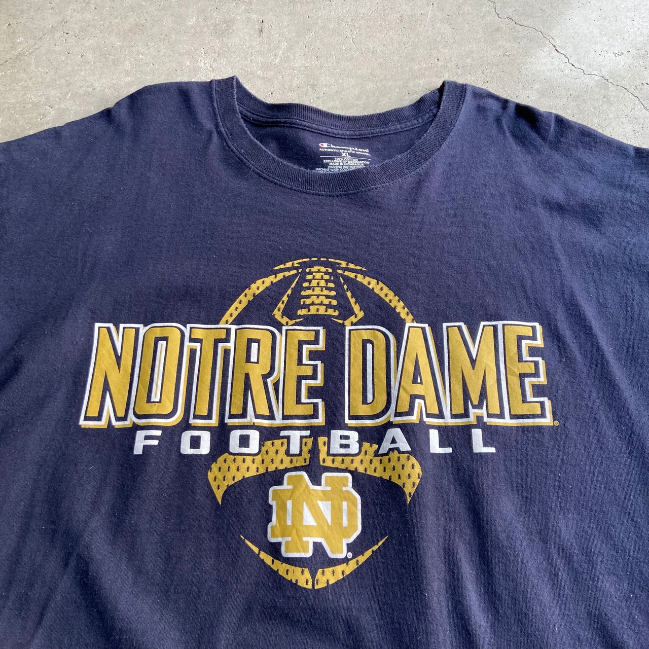 Champion チャンピオン Nortre Dame フットボール ノートルダム大学 