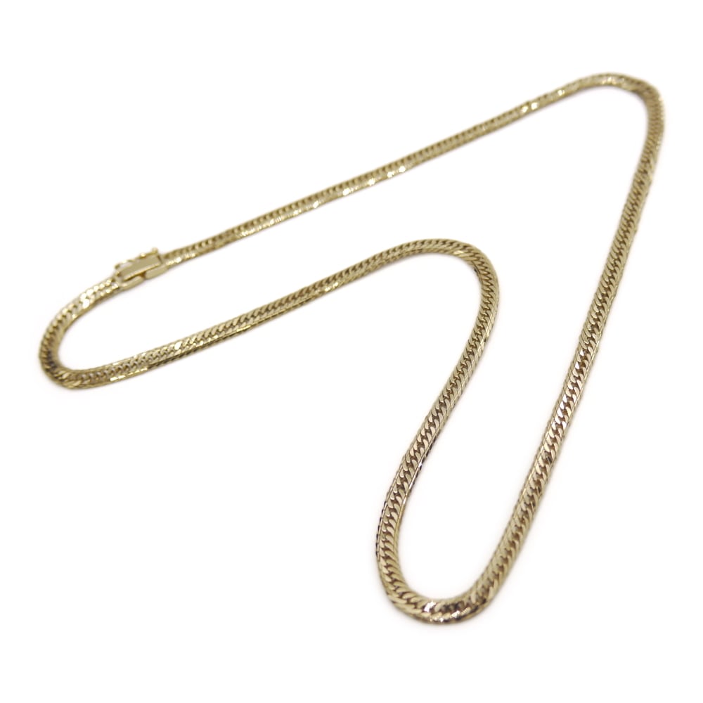 20g K18 喜平14面トリプルネックレス 18金 ネックレスチェーン Y05005