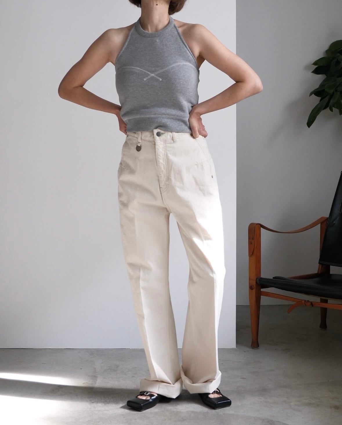 JUN MIKAMI】スエットホルターネック | TOLMA.