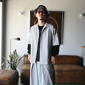 KUON(クオン)Seersucker Kite Shirt セットアップスタイル