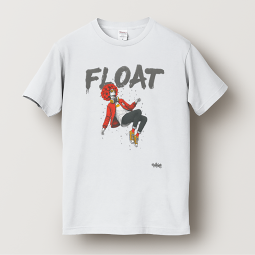 HibiscusBoy ”FLOAT” T-shirt White
