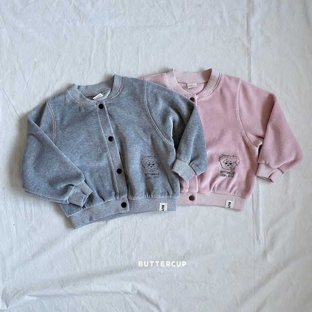 【取寄】buttercup|puppy velour jumper|パピーベロアジャンパー|XS-XL|kids|26 autumn