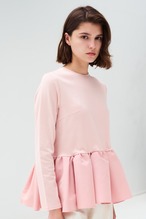 BALLERINA LONG TEE SMOKEPINK