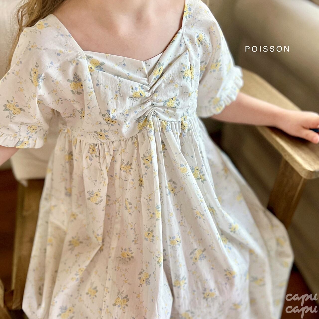 «sold out»«poisson» ミエルワンピース 2colors