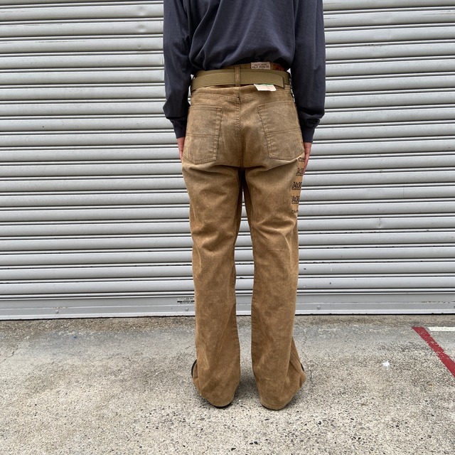 『送料無料』新品　POLO JEANS ビンテージ加工　コーデュロイパンツ　W34L30