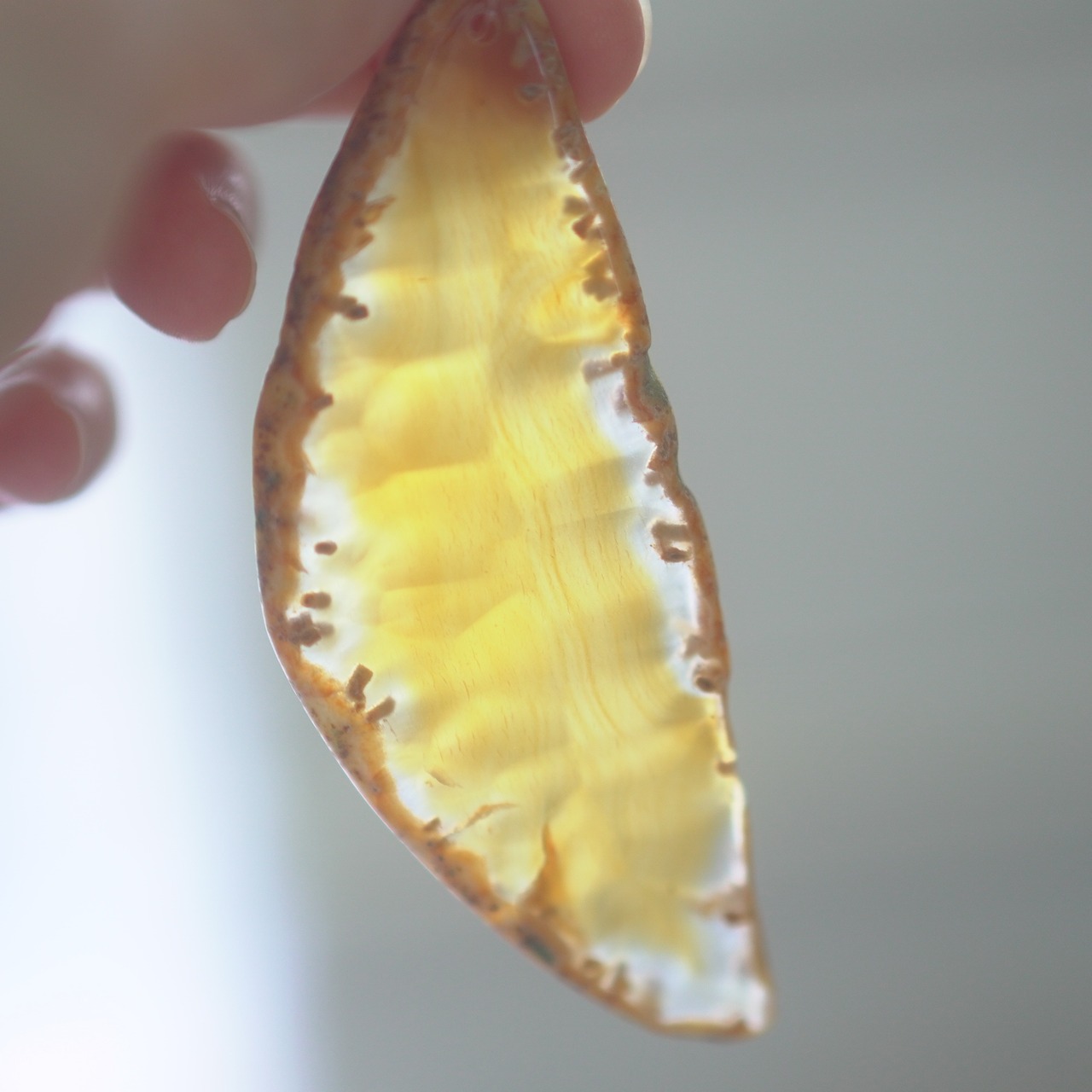 Fruits Soda 02 - アゲートヒーリングチャイム / Agate Sun Catcher Wind Chime 836