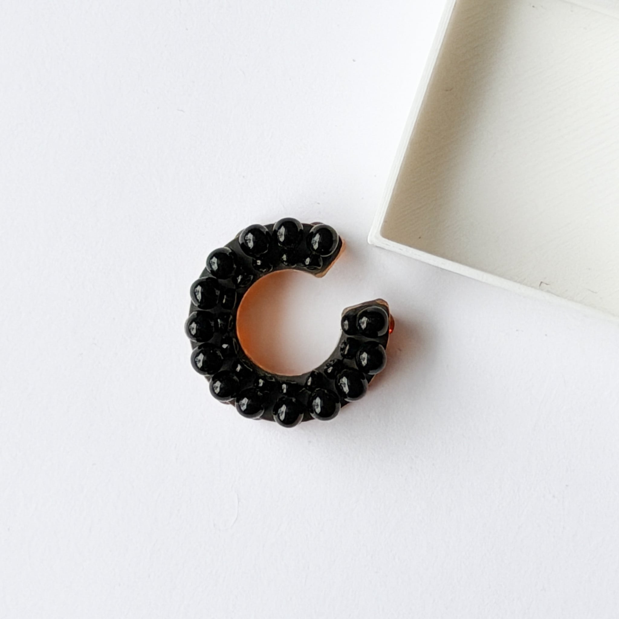 puzzle ring ear cuff 'bicolor' [16]