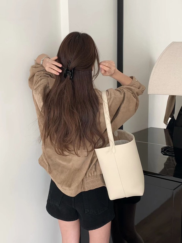 (OUNCE) boston real suede jacket