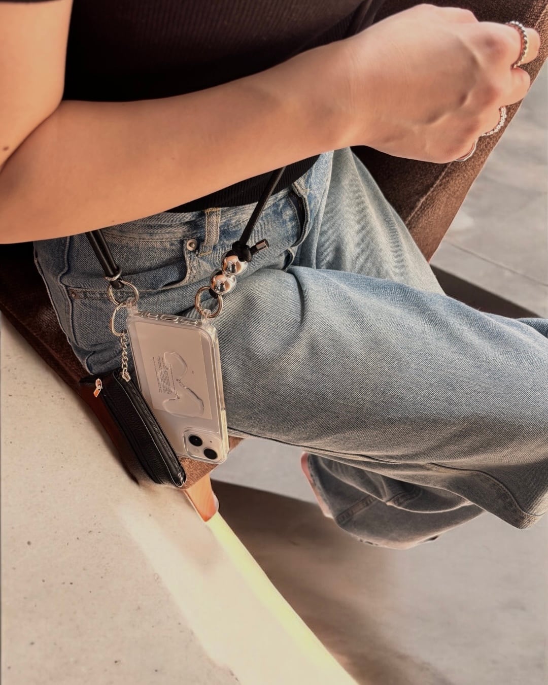 Silver｜Phone Shoulder