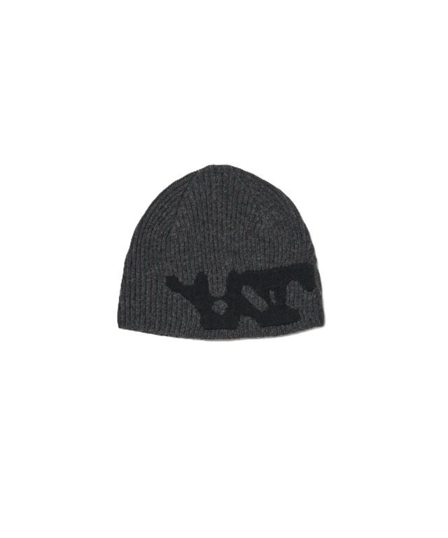 YDOT /  YU01803 YDOT ASYM BEANIE / MERINO(CHARCOAL)