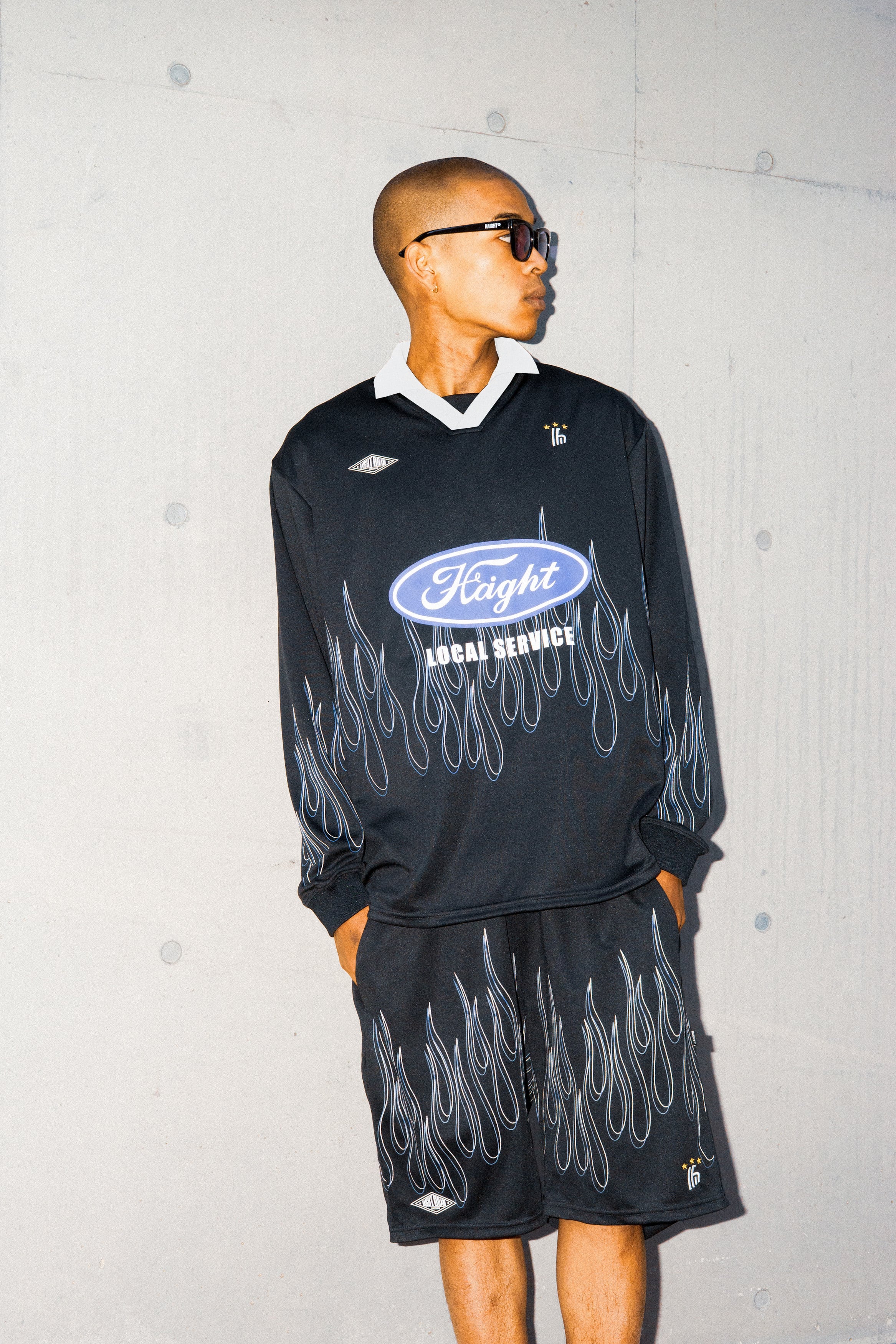 HAIGHT(ヘイト)”HAIGHT ヘイト FLAMES SOCCER JERSEY ジャージ ” | LAGGA