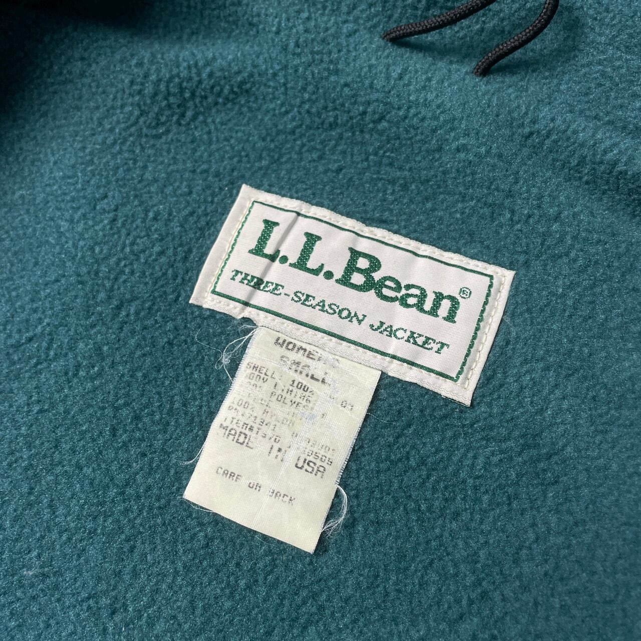 90年代 USA製 L.L.Bean THREE SEASON JACKET エルエルビーン 90年代 USA製 L.L.Bean THREE SEASON JACKET エルエルビーン