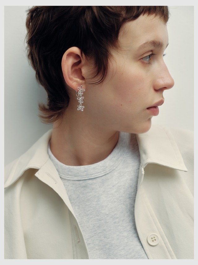 Earring/Pierce -Silver-