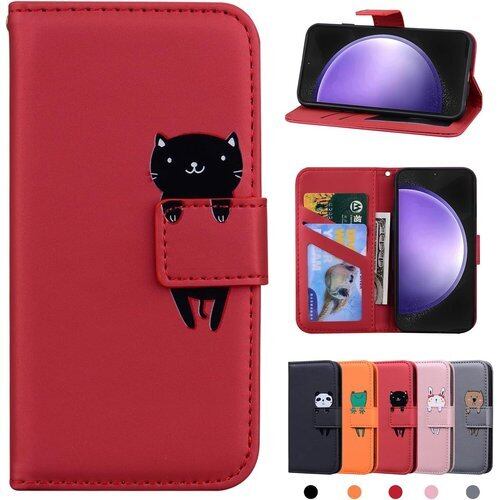 Google Pixel 9a ケース 手帳型 お洒落 ピクセル9a ケース手帳型 耐衝撃 pixel9aケース 手作り 高級 PUレザー 携帯カバー googleピクセル9a ケース人気 かわいい 動物柄 スマホケース グーグルピクセル9a ケース おしゃれ カバー 軽量 手帳型 pixel9A 財布型 スマホカバー カード収納 横置きスタンド機能 内蔵マグネット 赤猫 3086