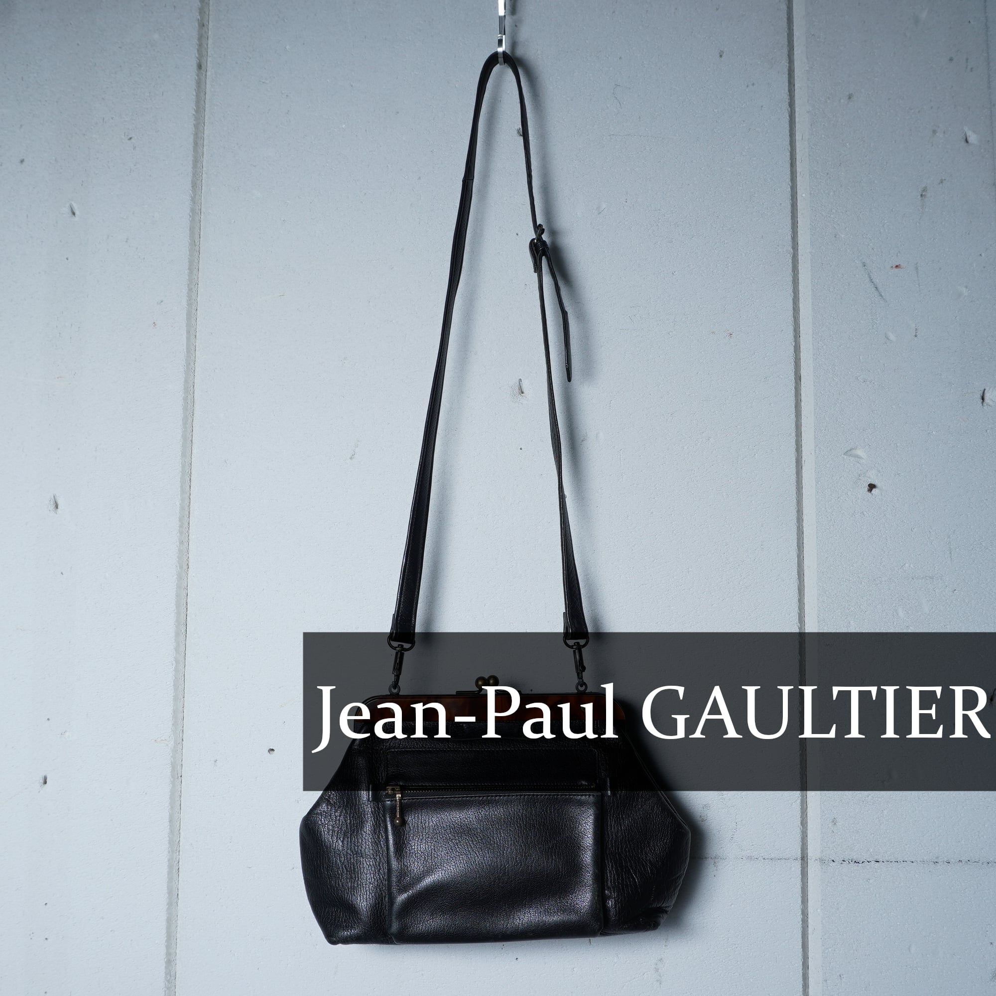 Jean Paul Gaultier/がま口/ショルダーバッグ/2WAYバッグ/グリーン系