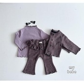 韓国子供服 / 26winter / my bebe / ヨーグルトハーフタートル / キッズ / 冬服 *XS~XL*