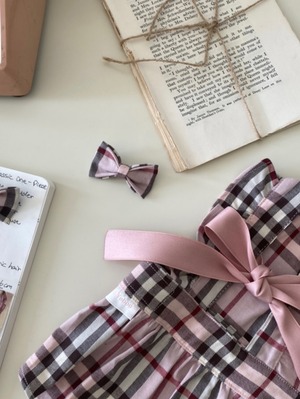 即納【Hi Yeboo】The Fall Dress ダスティピンク