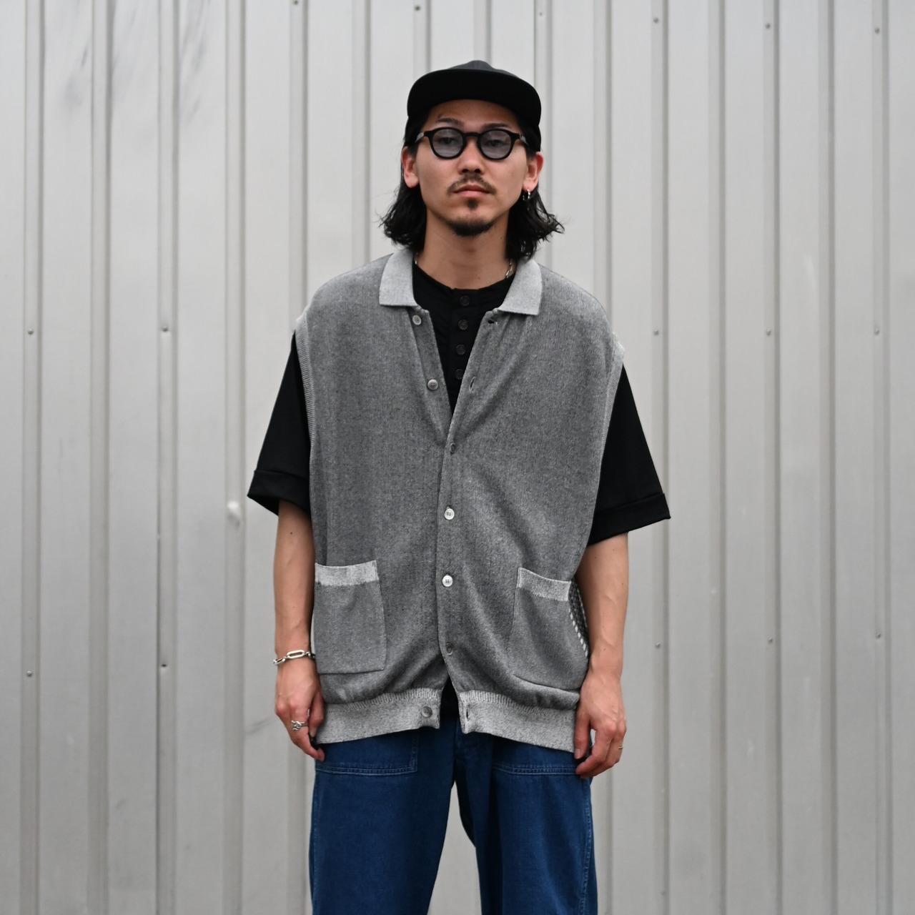 YASHIKI /  Kinkai Collar Vest