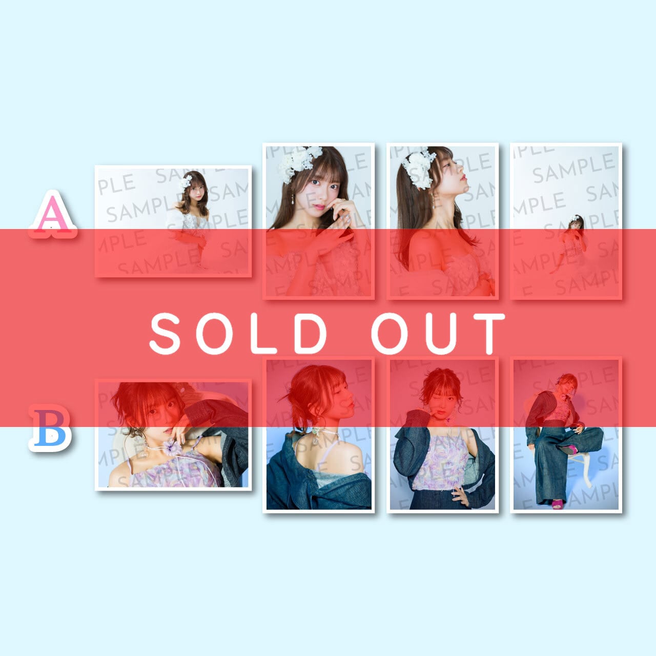 まるぴ生誕記念】ブロマイド4種1セット（×2パターン）【ZR0552