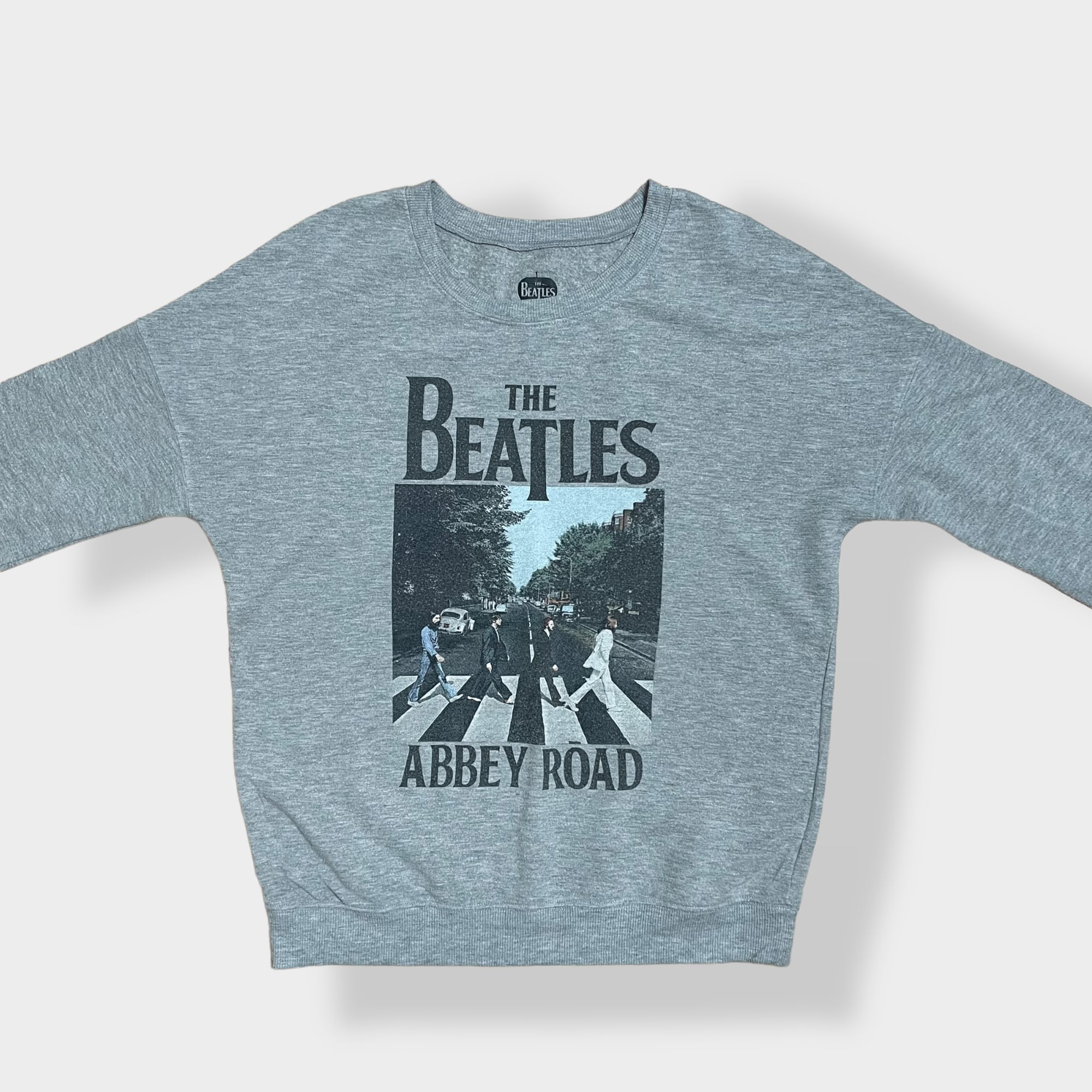 The Beatlesビートルズ　ワンポイント刺繍ロゴ　バンT スウェット