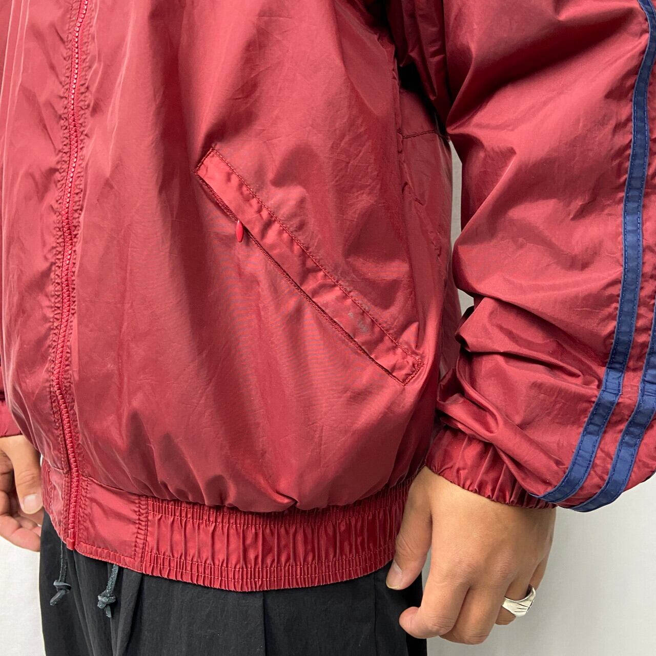 90年代 adidas アディダス ポリエステル トラックジャケット メンズL