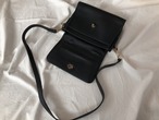 AMERICA 1990’s OLD COACH “Black Leather” 2way bag