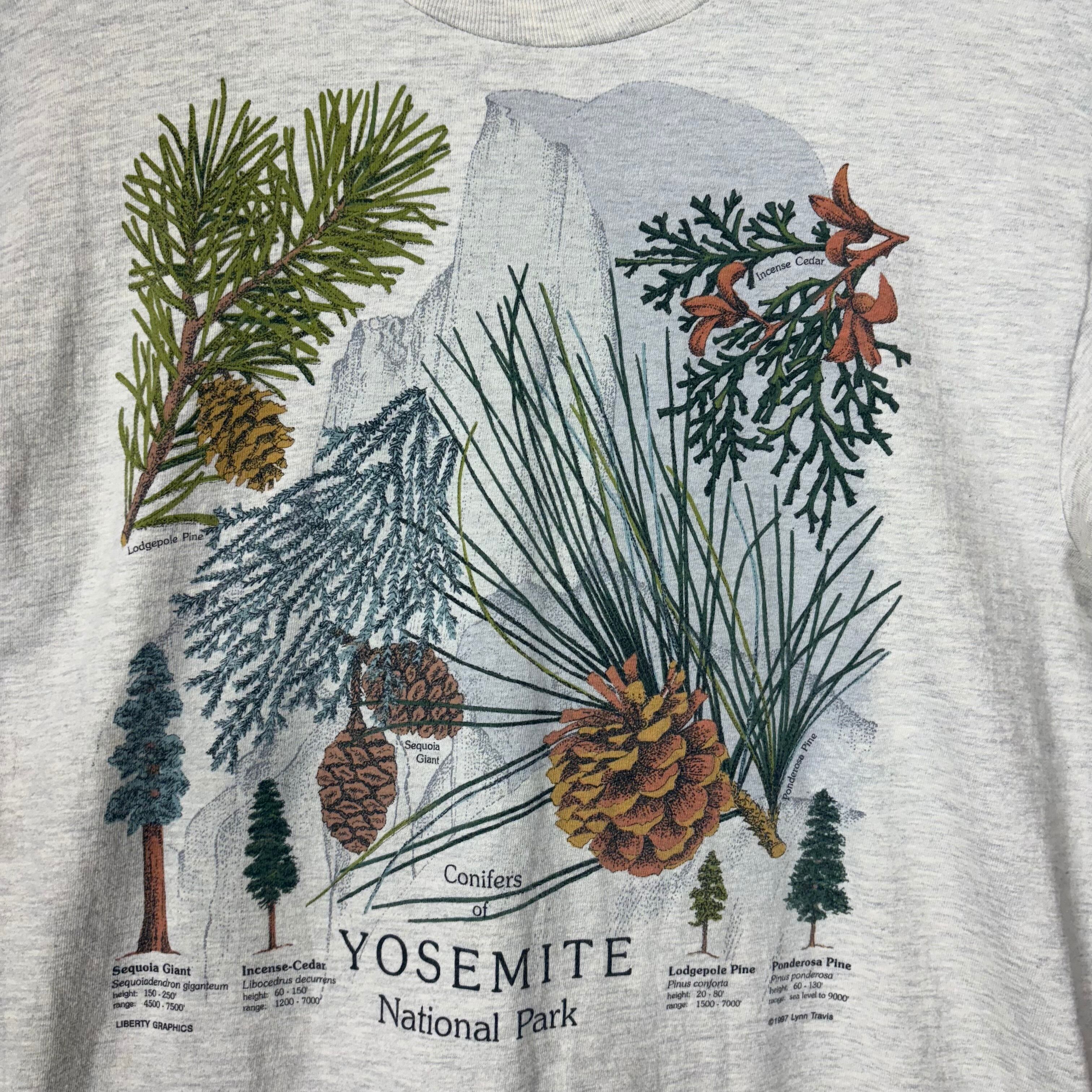 90s YOSEMITE National Park ヨセミテ国立公園 スーベニア T-sh T