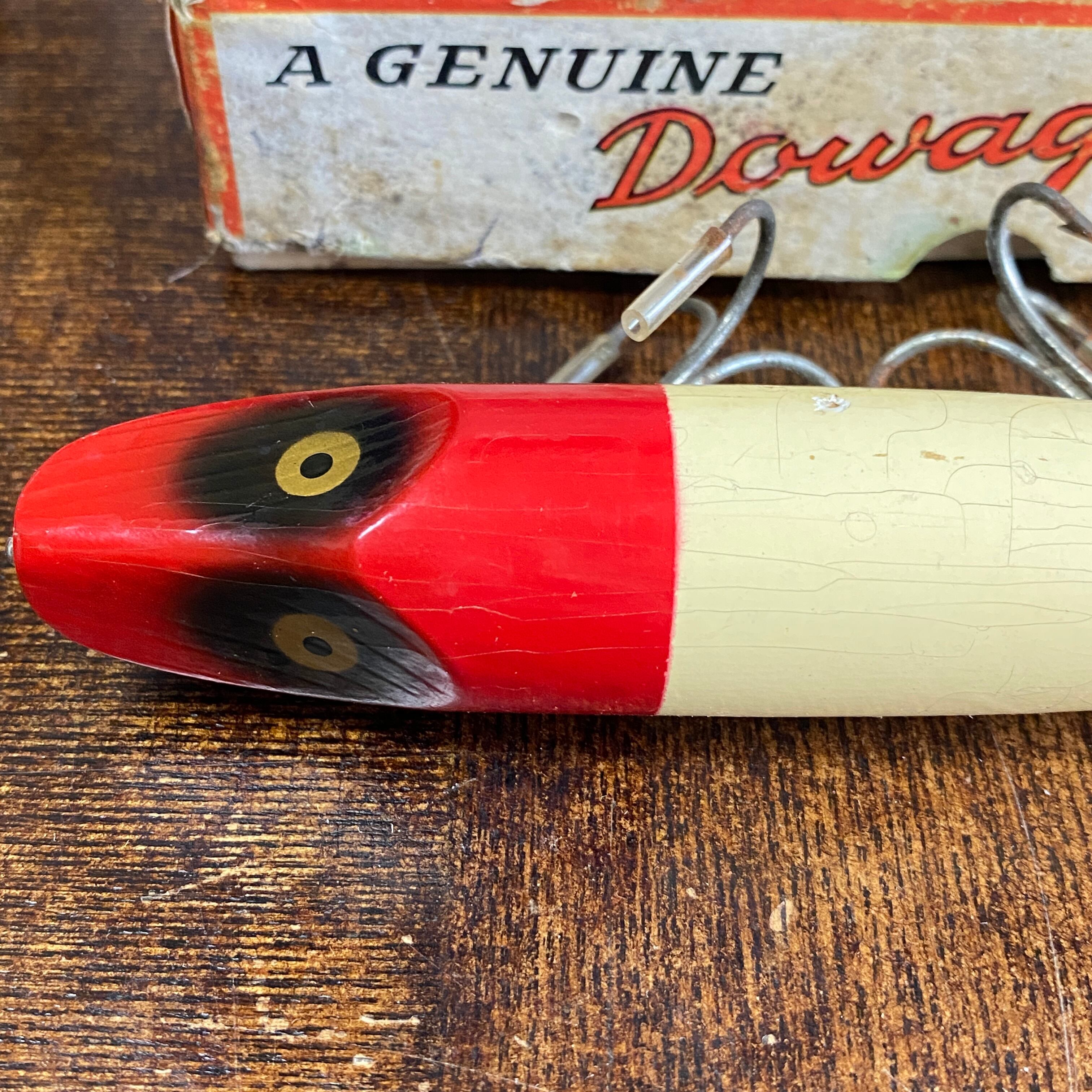 40s HEDDON Giant Flaptail 箱付 / オールドヘドン ジャイアント