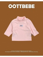 韓国子供服 / 26winter / oottbebe / ぷにぷにタートルネックT / ベビー&キッズ / 冬服 *XS~XL*