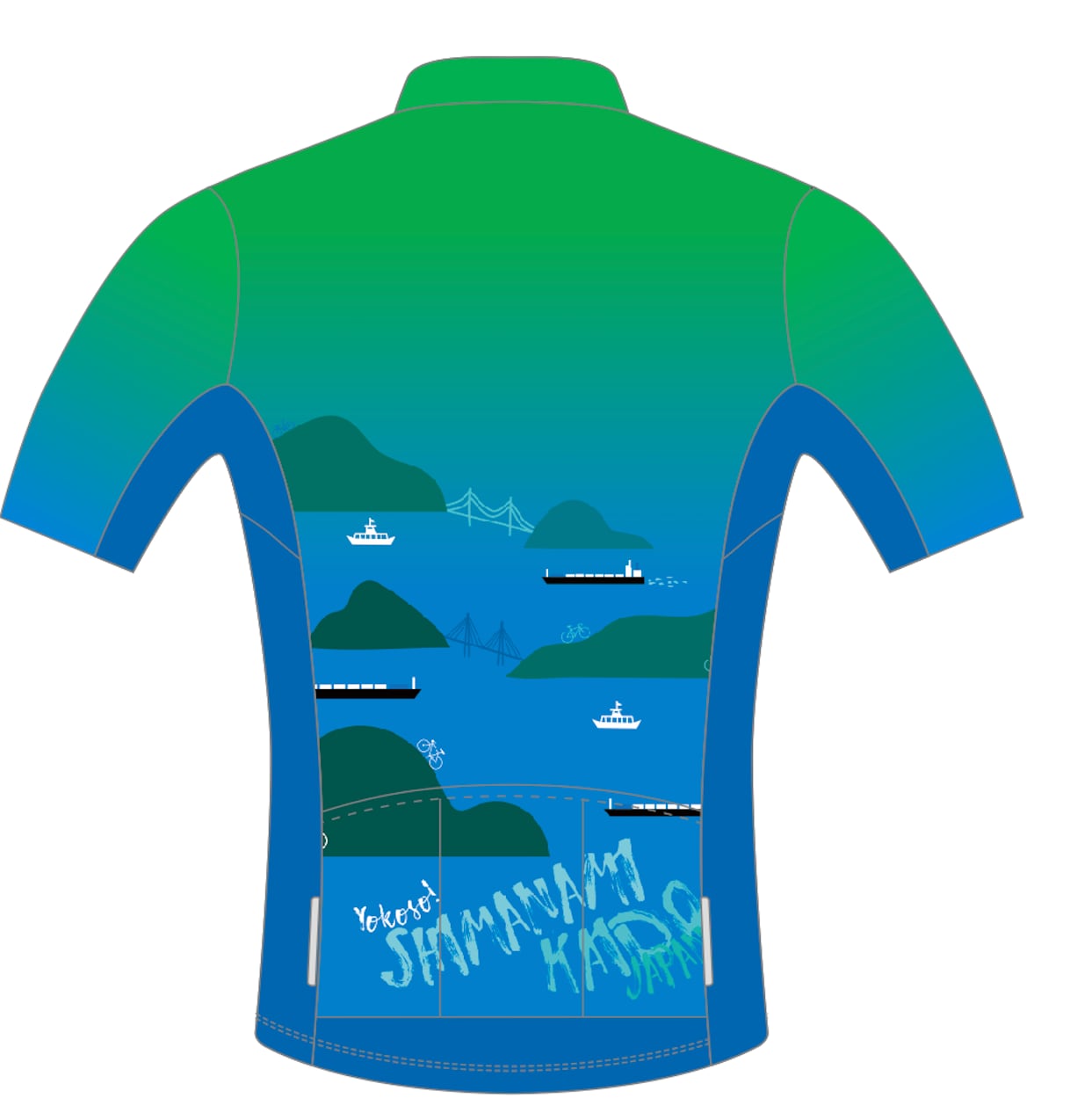 SHIMANAMI GREEN PRO JERSEY | 「VIA CYCLING｜しまなみ海道発