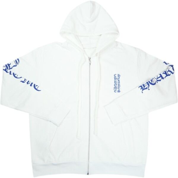 Size【XL】 CHROME HEARTS クロム・ハーツ VRCT FULL ZIP HOODIE WHITE
