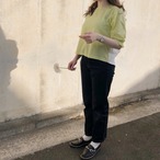 異素材MIXが映える 2カラーブラウス｜ネイビー｜サムネイル7