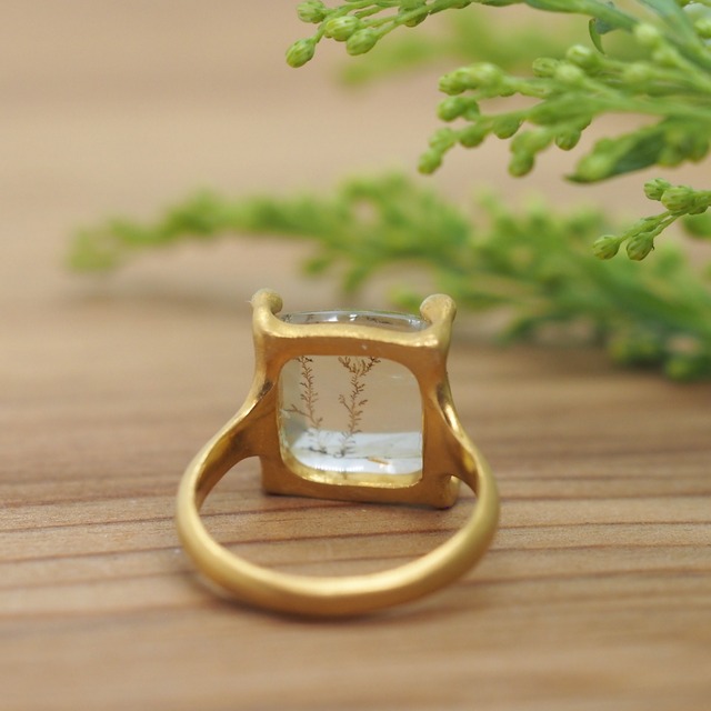 デンドリテッククォーツ リング