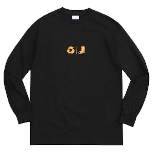 WHIMSY / FRESH DELIVERY L/S TEE BLACK