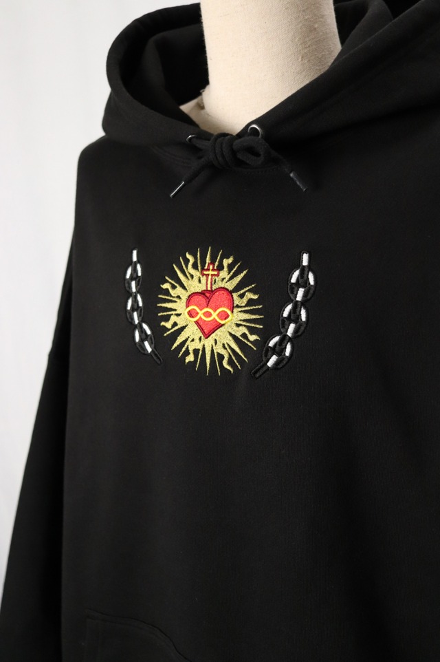 Sacred Heart Hoodie (セイクリッド ハート フーディー)【Black】